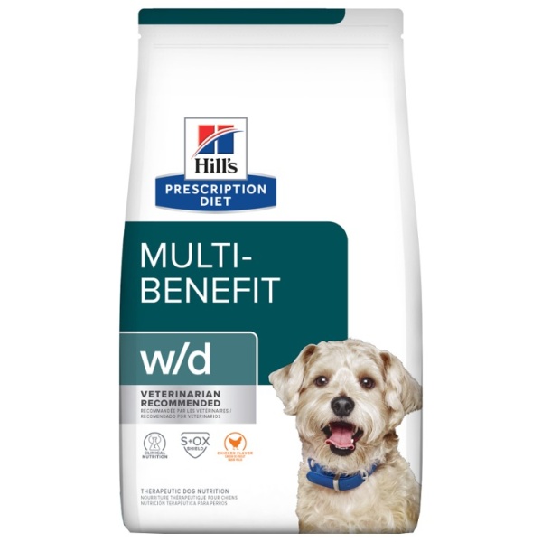 Hills W/D Canino Control de Diabetes – Pollo –  kg – 00492 – Pet Plaza